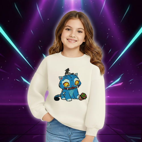 Sweat KPop Derpy Tiger pour Enfant