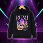 2025 KPop Demon Hunter Cartoon Girls Boy Hooded Sweatshirt Warm Children's Korean Fashion Casual Tops Casual Girls Clothing