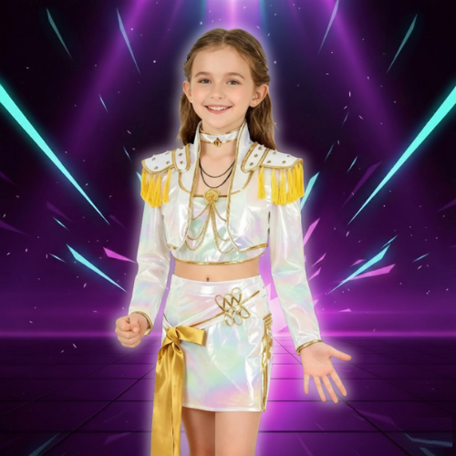 Tenue de Cosplay KPop Huntrix pour Enfant