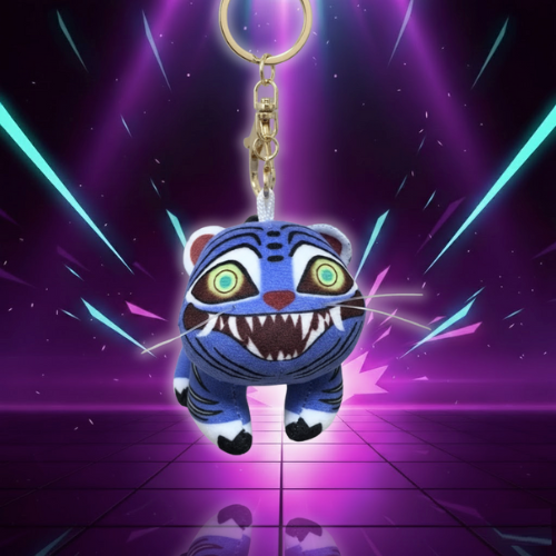 Porte-clé en Peluche Demon Hunters Derpy Tiger