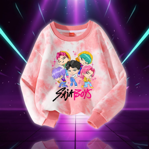 Sweat Kawaii KPop Saja Boys Tie-dye