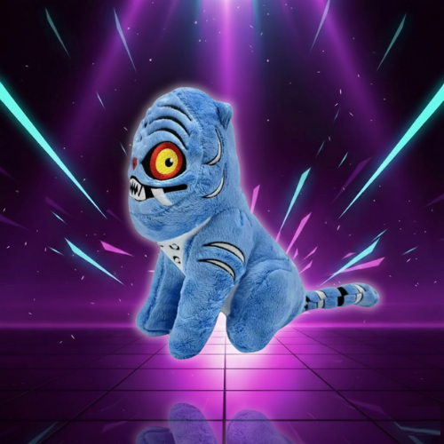 Peluche Coussin Derpy Tiger Demon Hunters