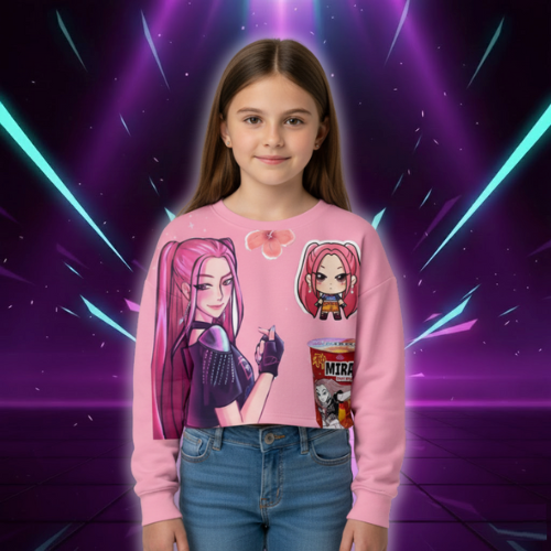 Sweat Crop KPop Mira Huntrix pour Enfant