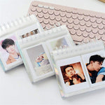 3inch Ins Desk Polaroid Photocards Storage 68 Pockets Calendar Book Photo Album Desk Stard  Idol Card Holder Stationary