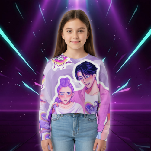 Sweat Crop KPop Demon Hunters pour Enfant
