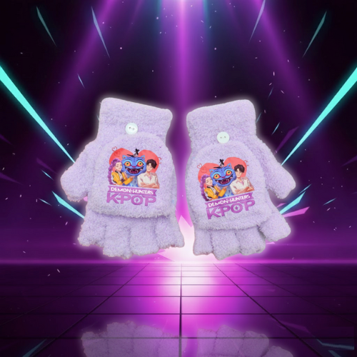 Gants Mi-doigts Enfant KPop Demon Hunters
