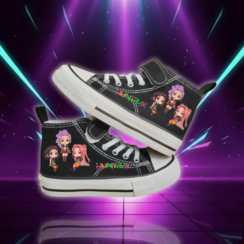 Baskets Montantes Noir Demon Hunters Enfant