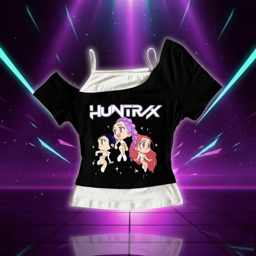 T-shirt Animé Y2K KPop Huntrix