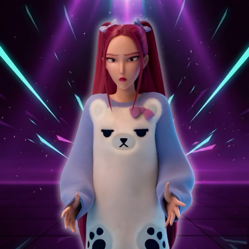 Costume de Cosplay Mira Huntrix : Sweat et Perruque