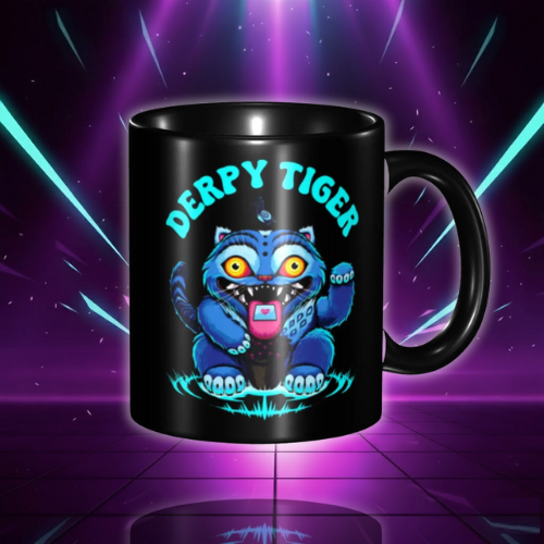 Mug KPop Derpy Tiger Demon Hunters