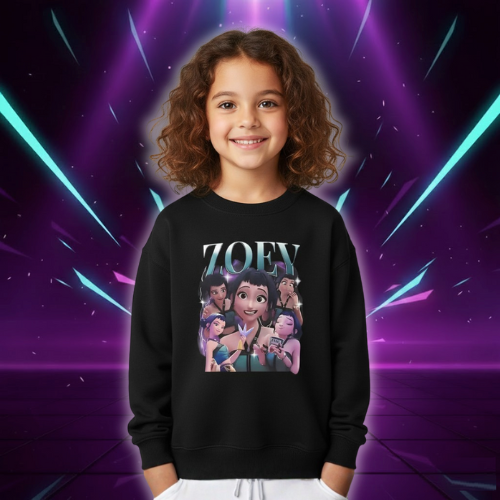 Sweat KPop Zoey Demon Hunters pour Enfant