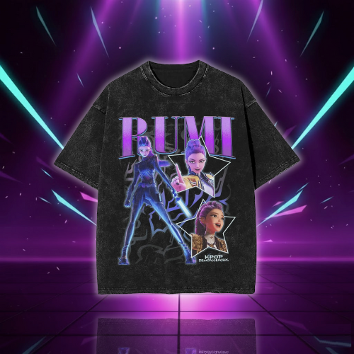 T-shirt Vintage KPop Rumi Huntrix