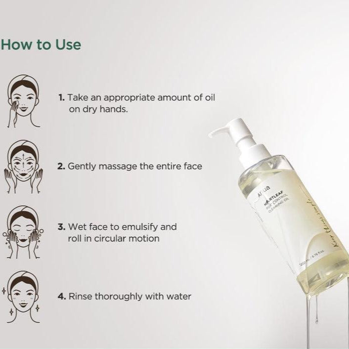 [Anua] Huile Nettoyante Contrôle de Pores Heartleaf