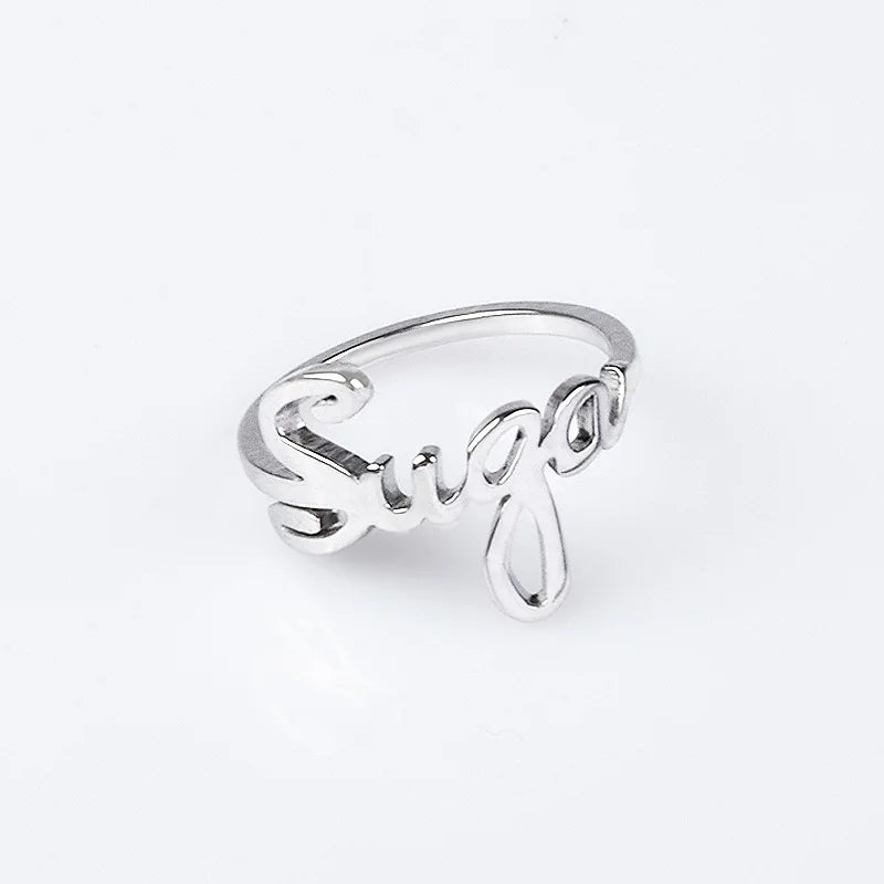 Bague en Acier Kpop - BTS