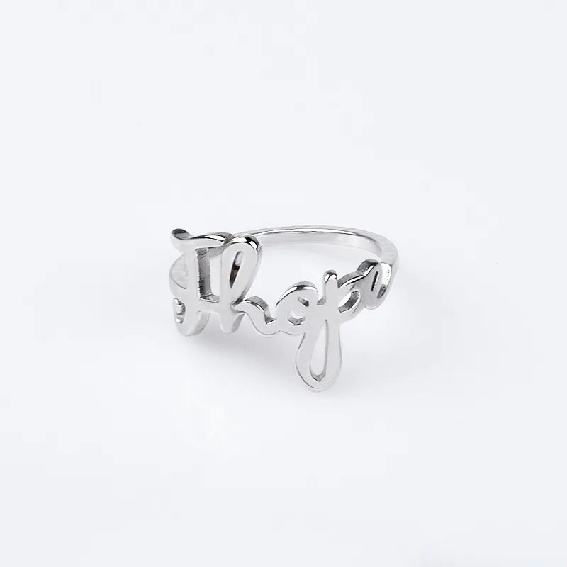 Bague en Acier Kpop - BTS