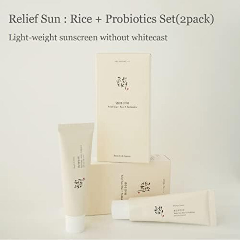 [Beauty of Joseon] Crème solaire Relief Sun riz + probiotiques