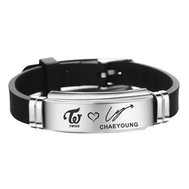 Bracelet en Silicone Twice - Chaeyoung