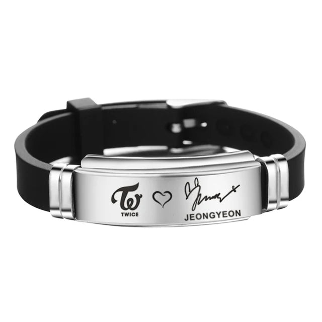 Bracelet en Silicone Twice - Jeongyeon
