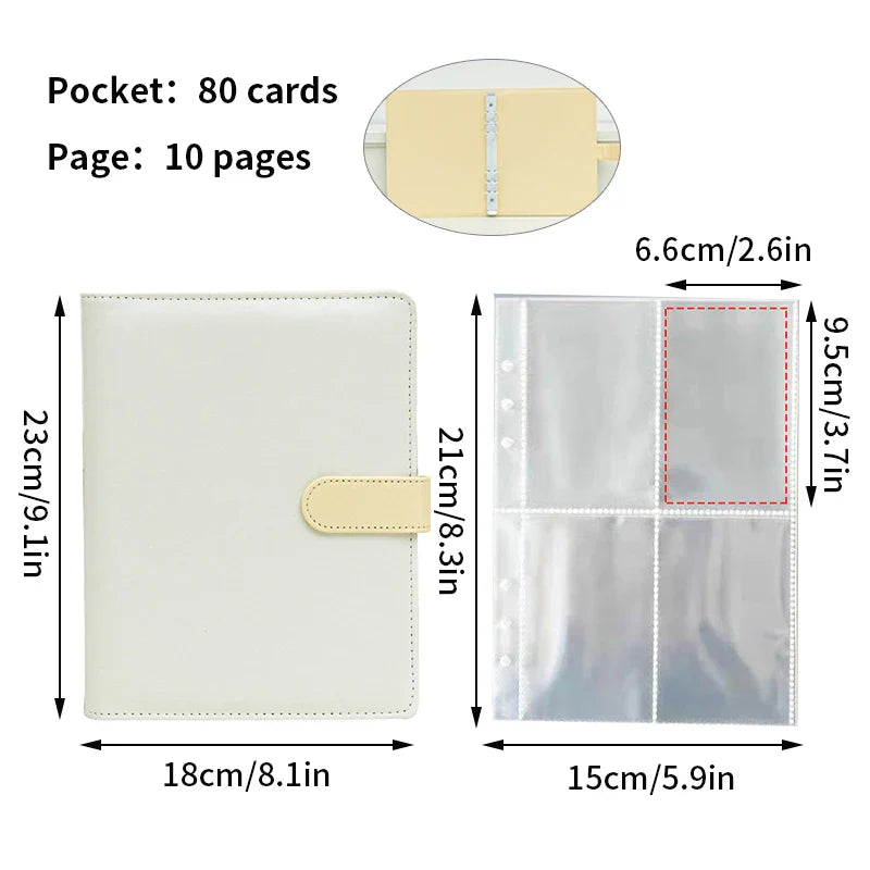 Classeur Photocards en Cuir K-pop