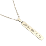 Collier pendentif BTS