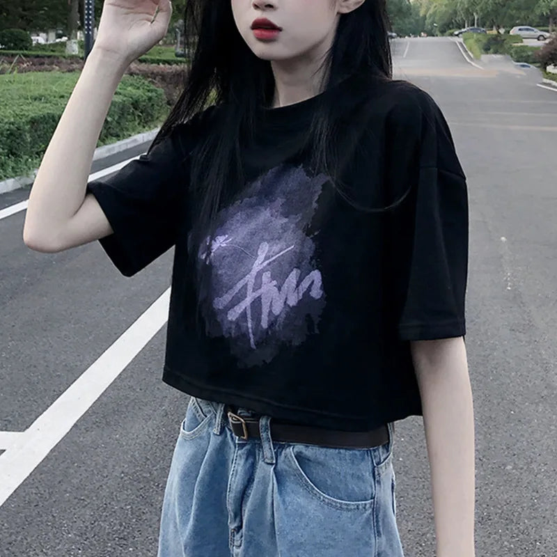 Crop T-shirt Femme