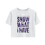 Crop T-shirt KPOP - Groupe IVE