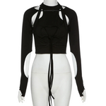 Crop Top Manches Longues - Chung Ha KPOP