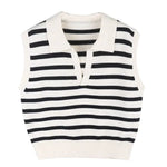 Débardeur Pull à Rayure
