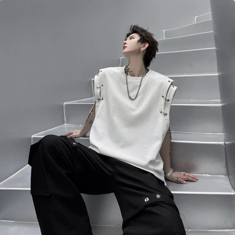 Débardeur Style Métal