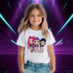 Fashion Movie Kids T-shirt KPop Demon Hunters  Funny Gift for Fans Tshirt K-Pop Demon Hunters Clothes Cool Girls Tee Top (Copie)