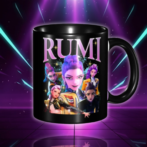 Funny Kpop Demon Hunters Huntrix Kpop Demon Hunters Huntrix Coffee Cup Home 2025 Movie Derpy Tiger 2025 Movie Derpy Tiger Mugs (Copie)