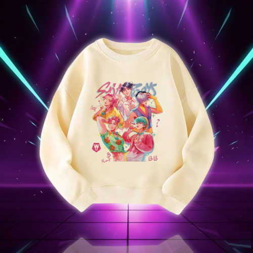 Funny O-Neck Hoodie Manga Kids Kpop Demon Hunters Children's Sweatshirt Cute Tiger Harajuku Hoody for Boys Girls (Copie)