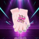 Gants Roses pour Filles KPop Demon Hunters