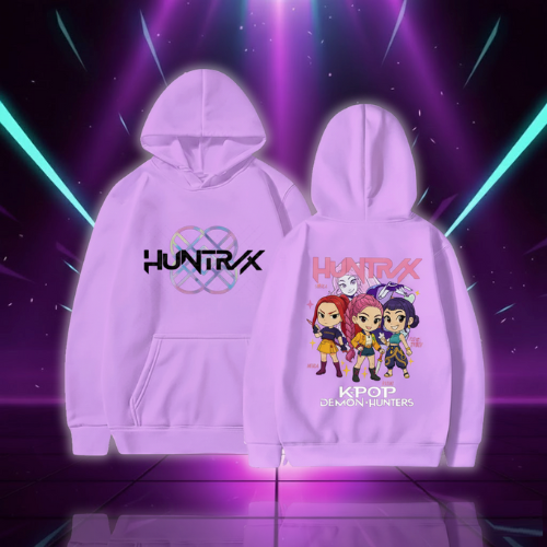 Hot Movie Print Sweatshirt Hooded Women Long Sleeve Movie Printing Kids Clothes Girl Outfits Gifts KPop Fashion Casual Tops