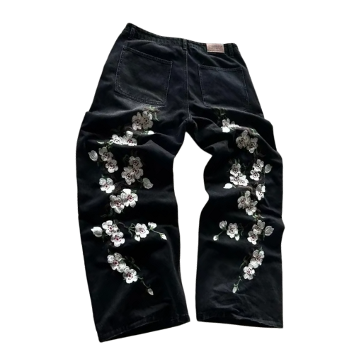 Jean Baggy Cherry Blossom