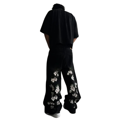 Jean Baggy Cherry Blossom