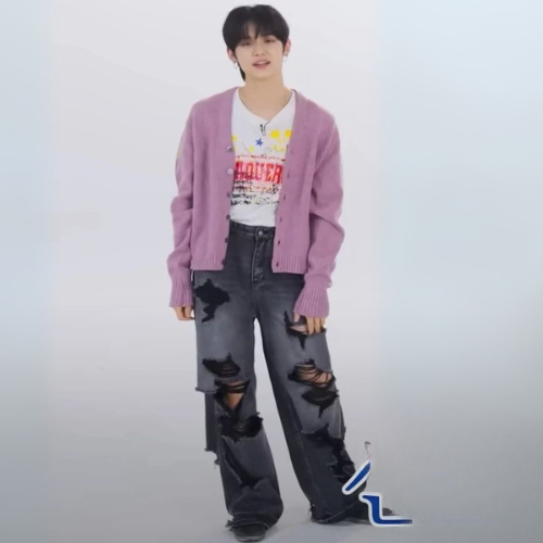 Jeans Oversize KPOP Yeonjun – Groupe TXT