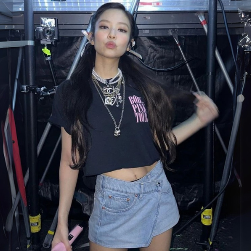 Jupe Short en Jean | Jennie BlackPink