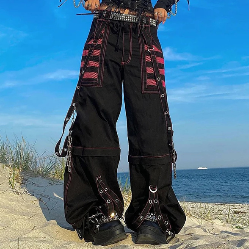 Pantalon Jean Gothique Seungmin - Groupe Stray Kids