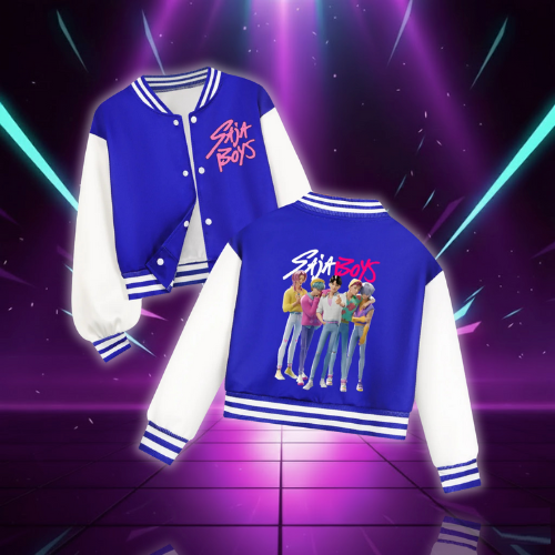 KPop Demon Hunters Saja Boys Children Hoodies Baseball Uniform Jacket And Pants Sets for Boys Girls Fashion Cartoon Sweatshirts