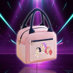 K Pop Demon Hunters Lunch Bag Cute Cartoon Lunch Bags Children Kawaii Printed Food Insulation Bags Girls Large Capacity Handbags (Copie)