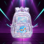 Kpop Demon Hunters Backpack Cartoon Rumi Mira Zoey HUNTR/X Saja Boys Print Schoolbag Large Capacity Student School Bas for Girls (Copie)