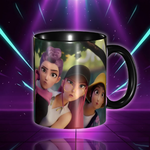 Kpop Demon Hunters Huntrix Movie Coffee Mug Funny Tea Cups Gifts For Woman Man