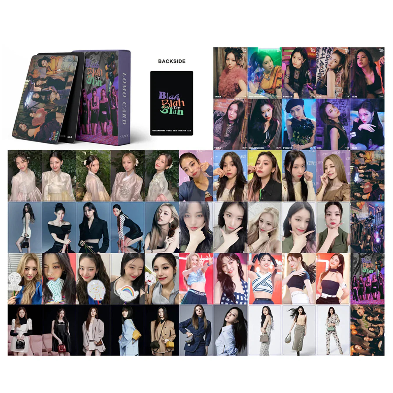 Lot de 54 Photocards Aespa