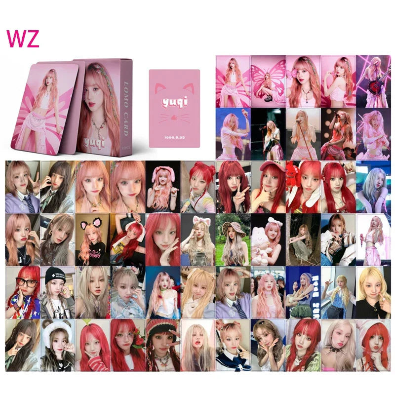 Lot de 55 Photocards K-pop - Groupe (G) I-DLE