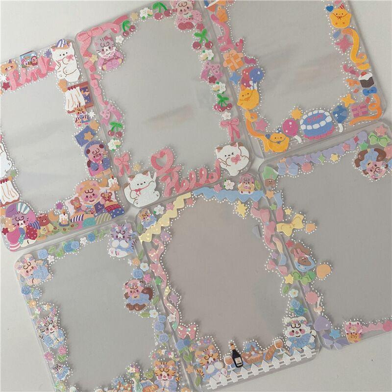 Lot de protege photocard plastique