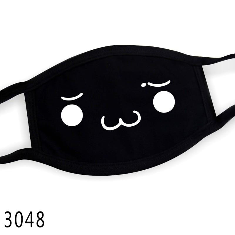 Masque coréen - Motif bouche