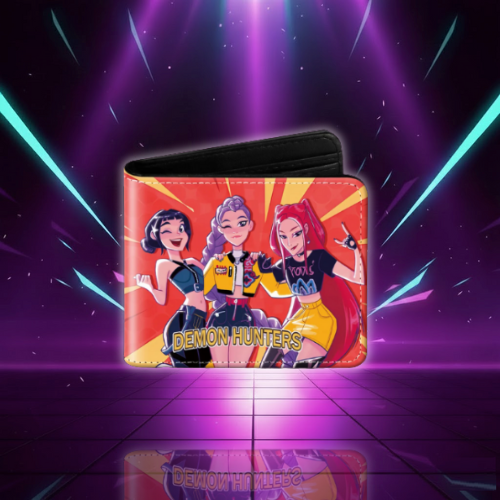 Mini Portefeuille Demon Hunters Huntrix