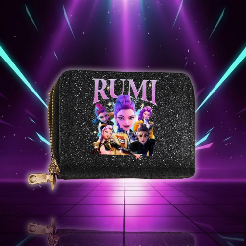 Mini Portefeuille Kawaii Huntrix Demon Hunters