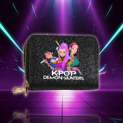 Mini Portefeuille Kawaii Huntrix Demon Hunters